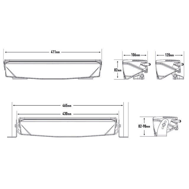 LAZER AIR 55  EXTRALJUSRAMP 55W
