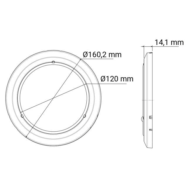 INNERBELYSNING LED  12/24V PIR YTMONT