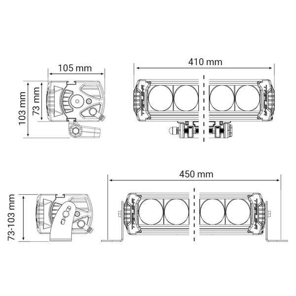 AUXILIARY LIGHT VOLVO  BUMERANG TR-R 1000P