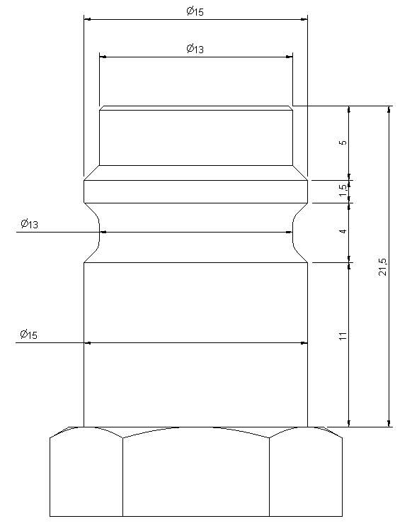 SNABBKOPPLING HONA UTVÄNDIG R1/2