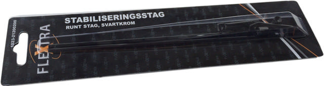 EXTRA CANDLE HOLDERS FLEXTRA ROUND, BLACK 2-PACK