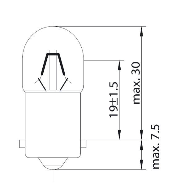 PARKERING, KONTROLL 24V, R5W