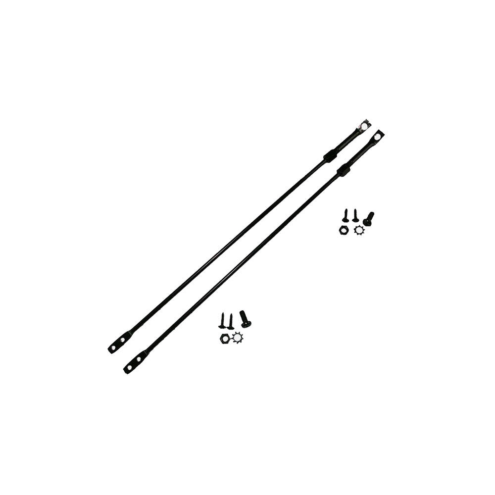 EXTRALJUSSTAG RUND  SVART 220MM PAR