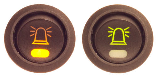 BRYTARE 12/24V 0-1  VARNINGSLJUS