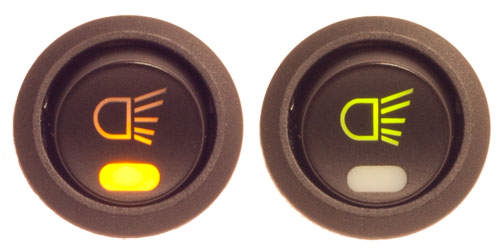 BRYTARE 12/24V 0-1  ARBETSLJUS