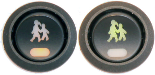 BRYTARE 12/24V 0-1  VARNING FÖR BARN