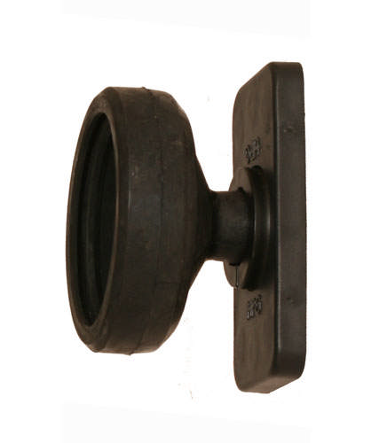 RUBBER ARM SHORT FRONT  1 GLASS HBA