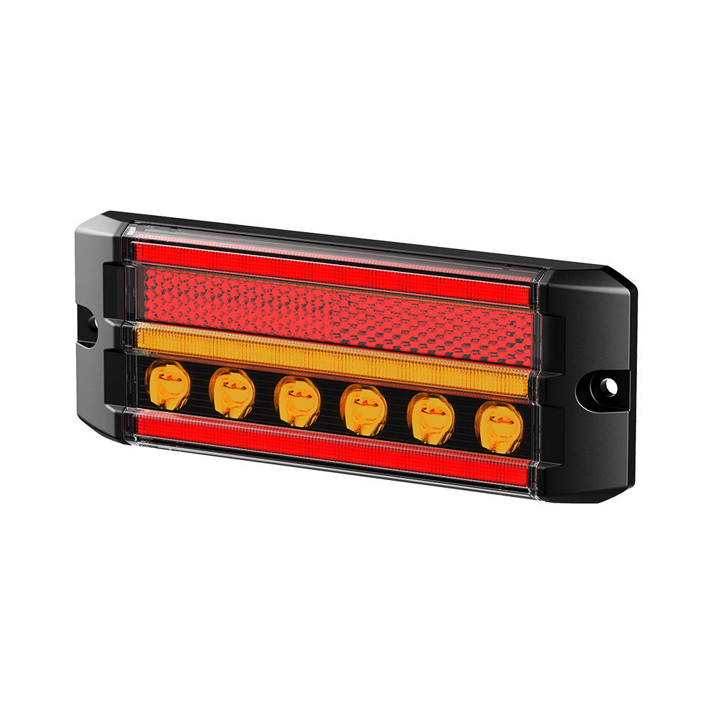 POSITIONSLJUS RÖD  4-FUNKTION 3M KABEL