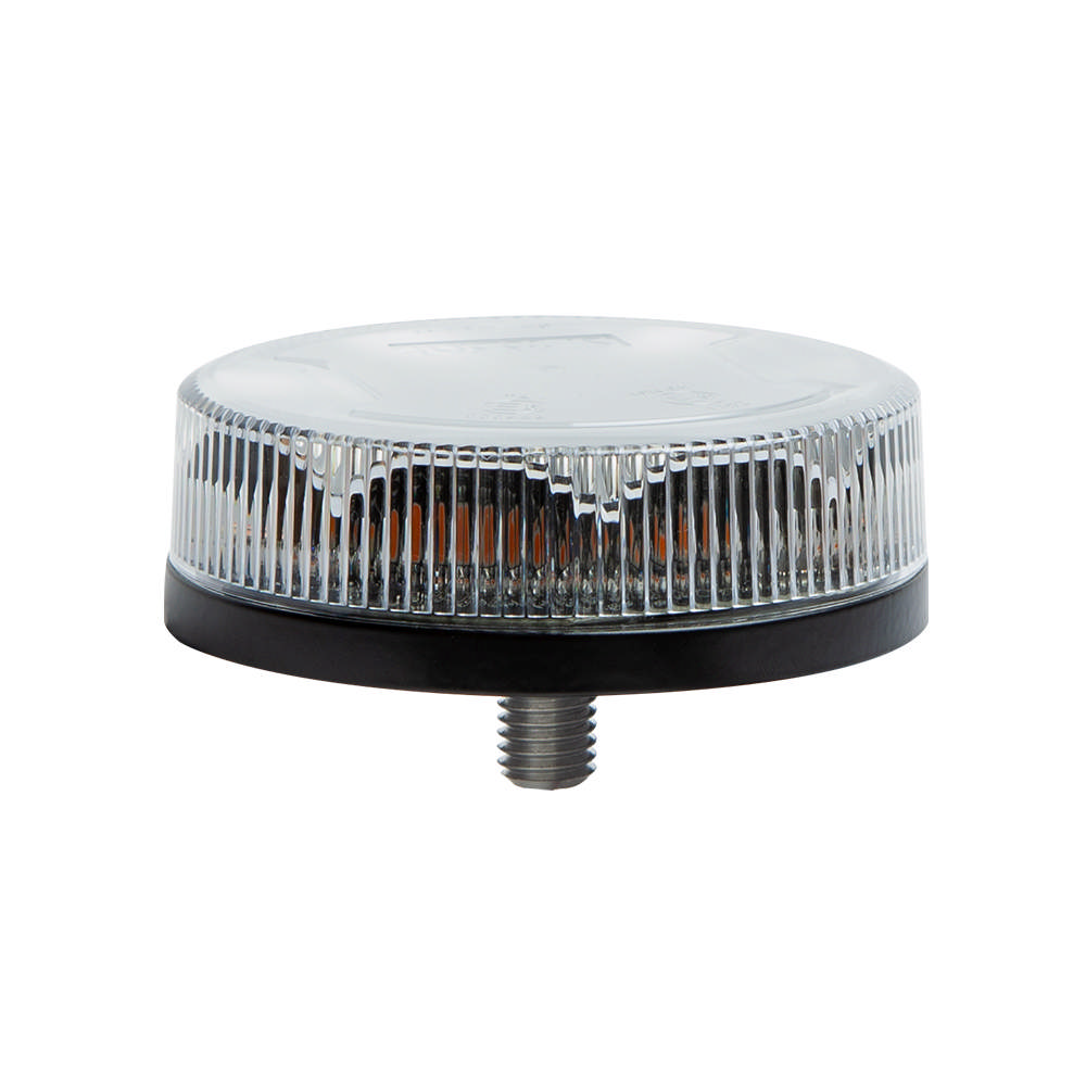 VARNINGSLJUS B23 LED  ORANGE R65 BULT.