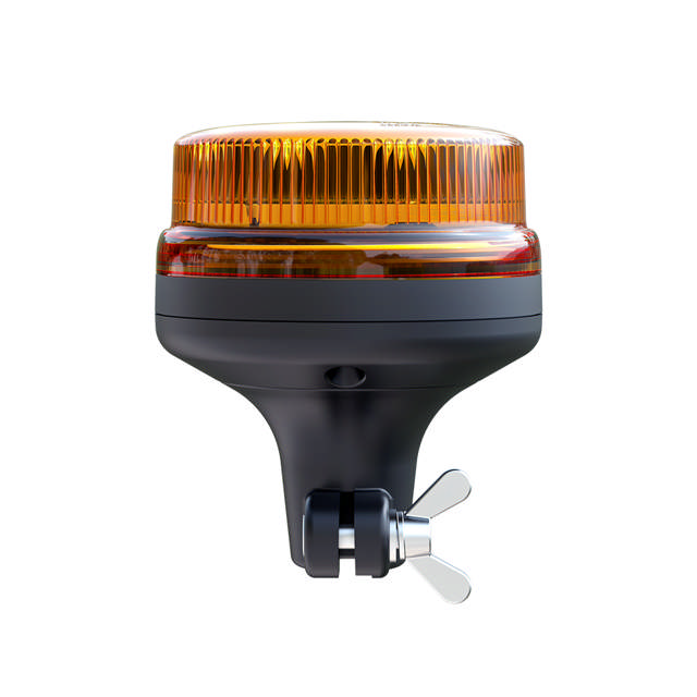 VARNINGSLJUS B22 LED  ORANGE R65 STÅNG