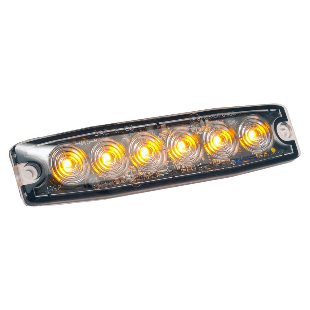 BLIXTLJUS LP6  ORANGE 12/24V