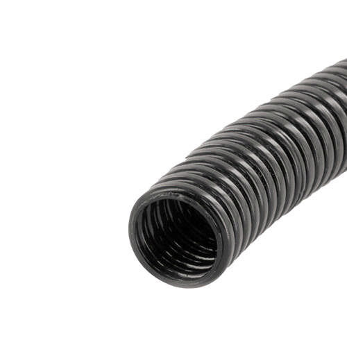 SKYDDSSLANG HÅRD  9/13MM SVART 50M