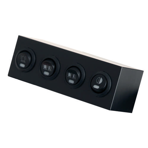 PANEL 4 KNAPP/LAMPA LEV UTAN KNAPP/LAMPA