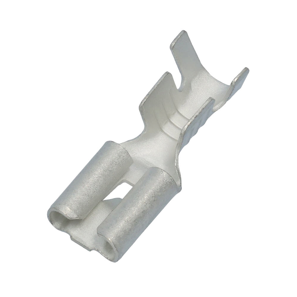 UNINSULATED FLAT RECEPTABLE W. HOOK 4,8MM0,5-1,0MM