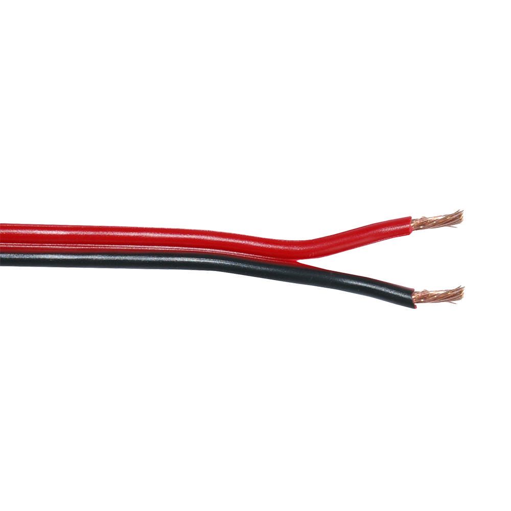 KABEL RKUB 2X0,75MM²  RÖD/SVART BOBIN 50M