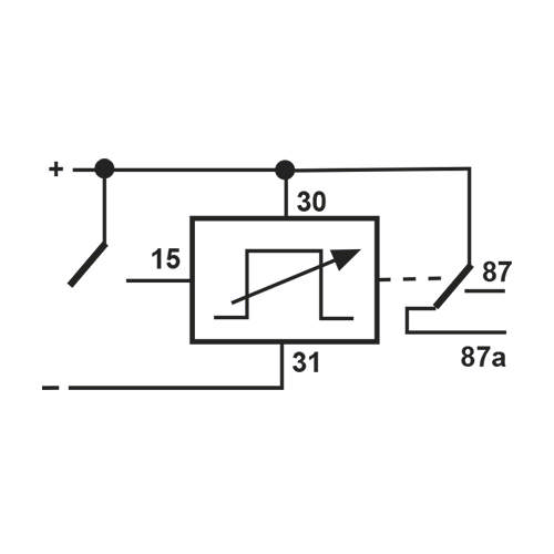 MULTITIMER 10/5A 12V  JUSTERBAR 0.5''-6h