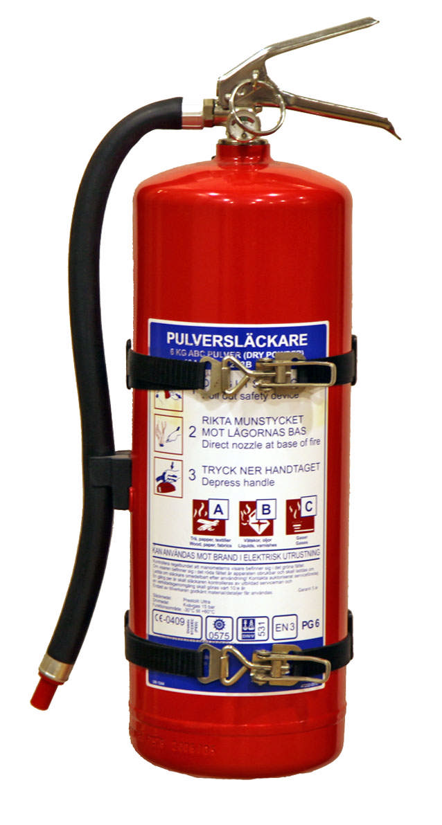 FIRE EXTINGUISHER PRESTO POWDER 6KG 55A233BC