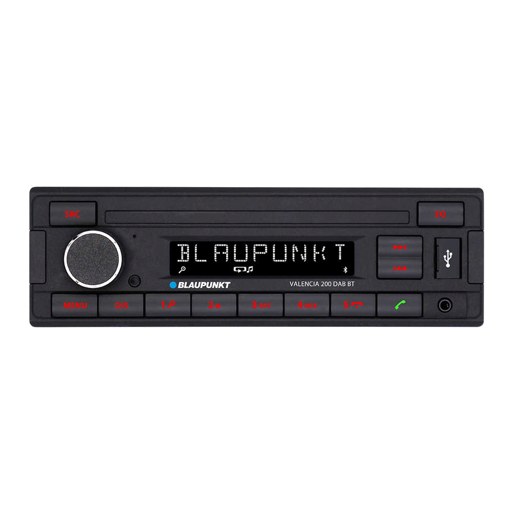DAB RADIO BLAUPUNKT BT USB M KORT CHASSI