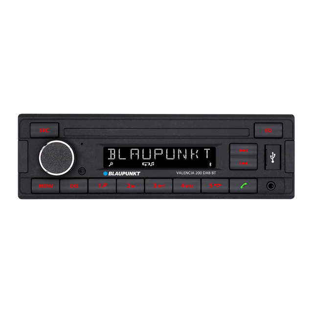 DAB RADIO BLAUPUNKT BT USB M KORT CHASSI