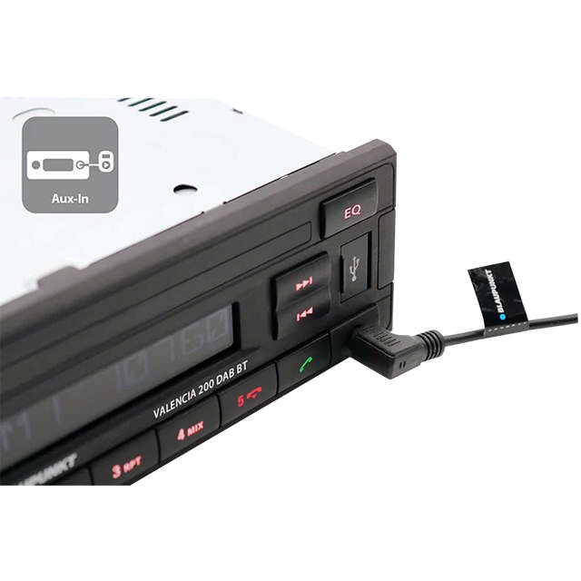 DAB RADIO BLAUPUNKT BT USB M KORT CHASSI