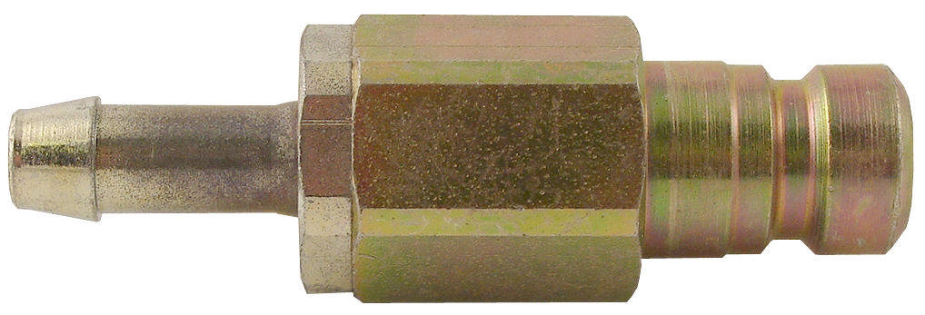 Safety nipple Male with hose connection.