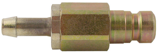 Safety nipple Male with hose connection.