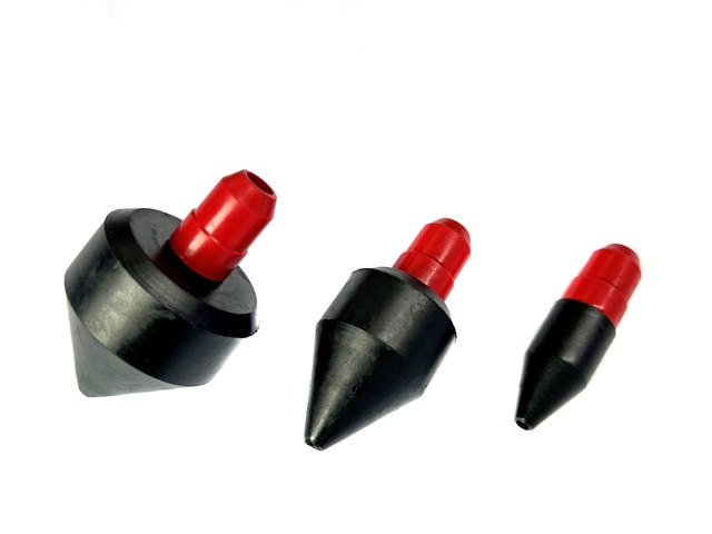 Gummimunstycke Sats om 3 st