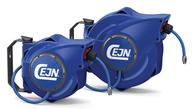 Hose reels for compressed air