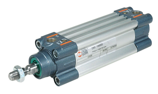 Aluminiumprofilcylinder, dubbelverkande Ø80 mm