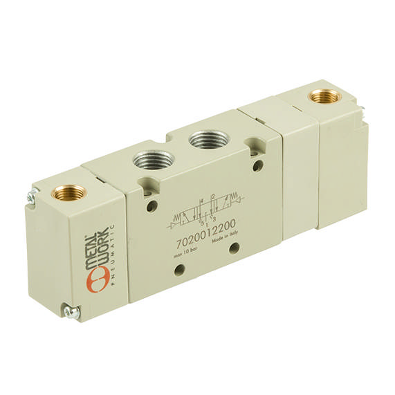 SLIDE VALVE 3/2WAY R1/4 MONOSTABLE