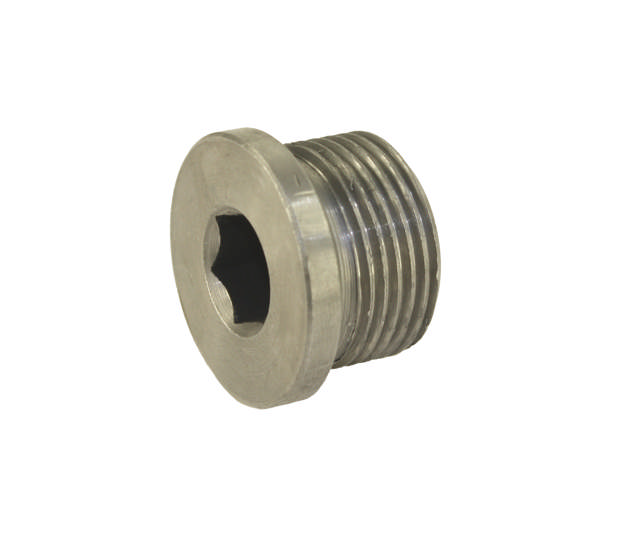 Plug, Hex with flange