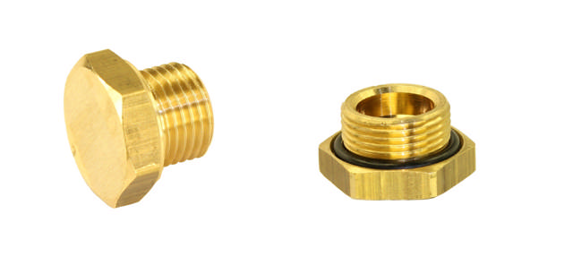 Plug, 6-edge with O-ring