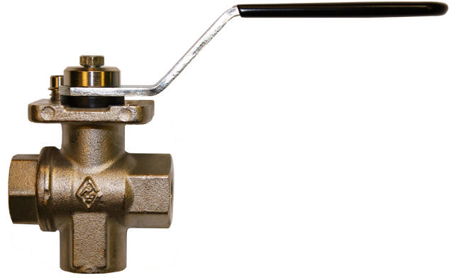 KULVENTIL 3-VÄGS INV  R3/4