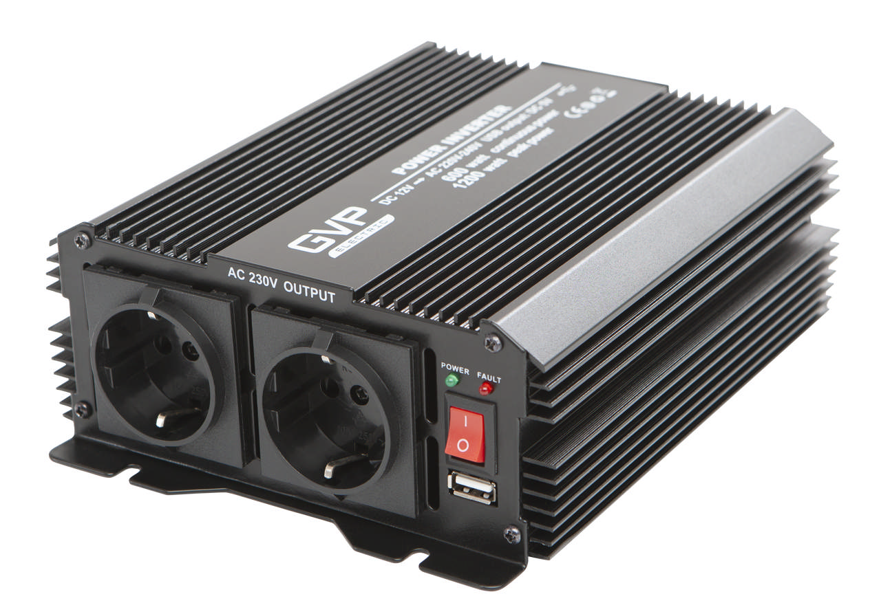 INVERTER 12VDC-230VAC, 600W
