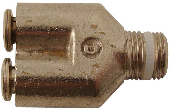 Y-coupling, utv. Pipe Threads