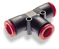 T-connector, equilateral for mm pipes