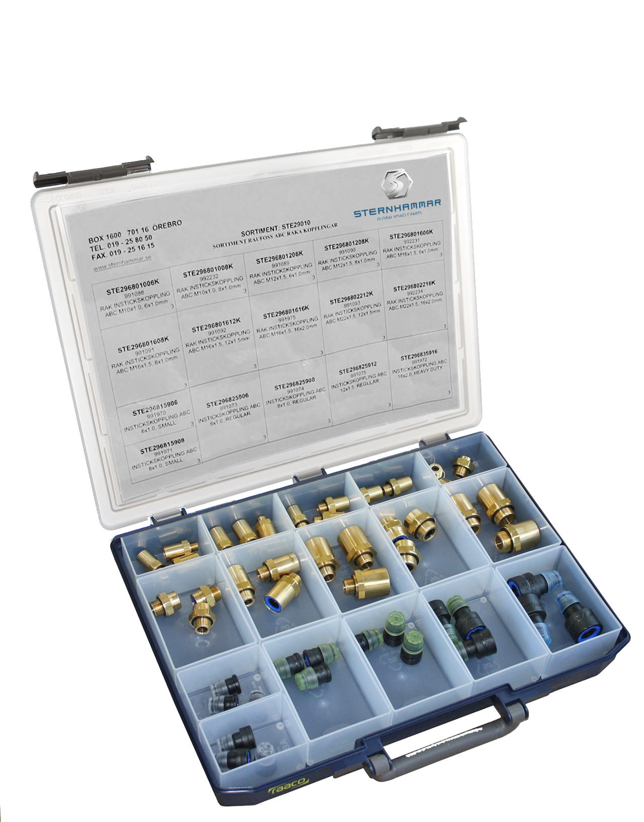 RANGE RAUFOSS ABC STRAIGHT COUPLINGS