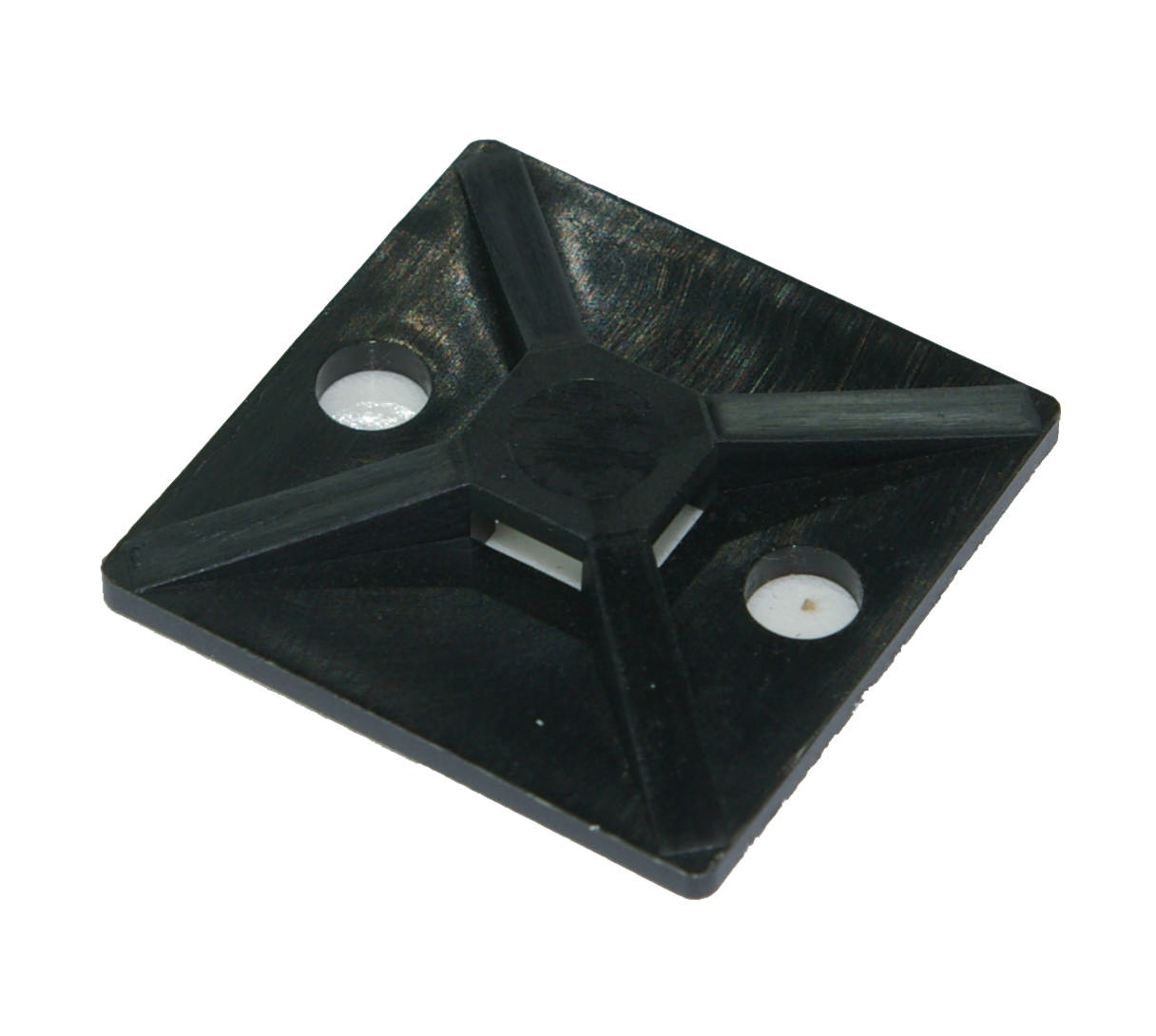 4-way fixing plate with adhesive