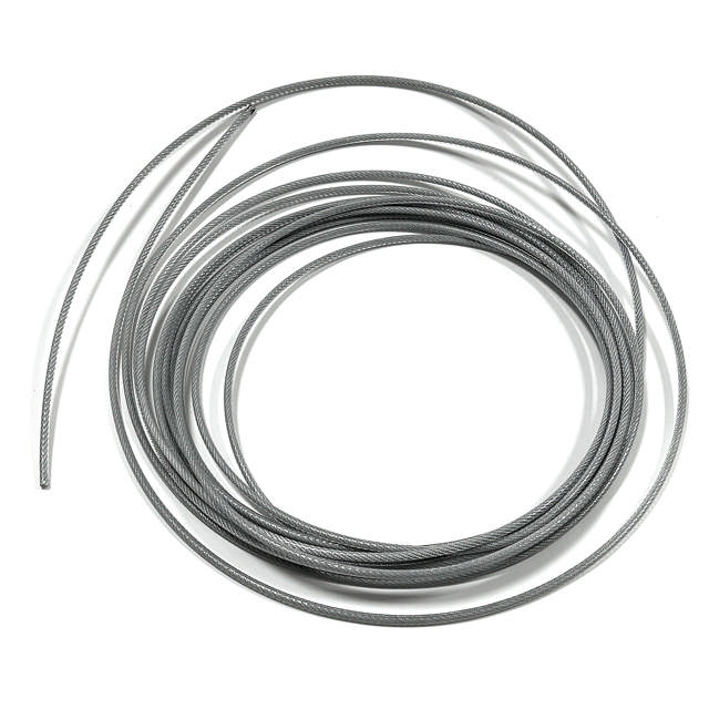 STÅLLINA 4 MM, PLASTKLÄDD