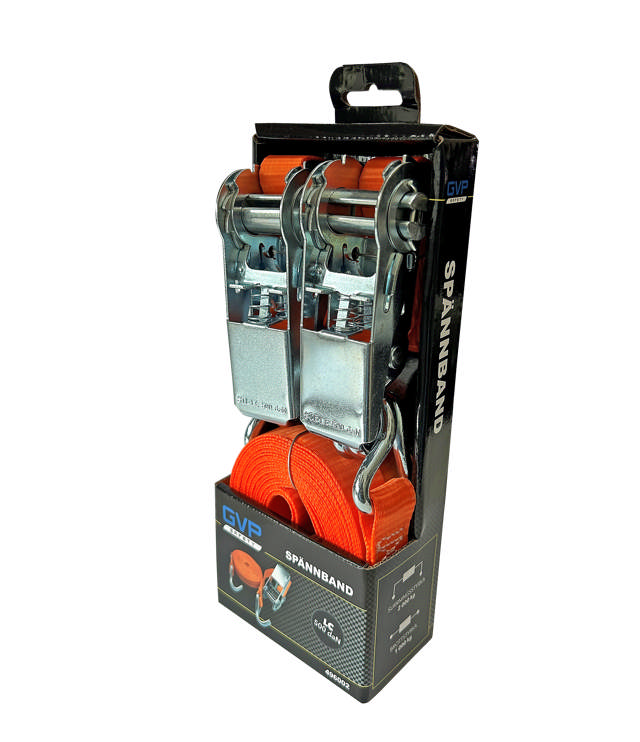 SPÄNNBAND LC500, 2 st 4,5 + 0,5 m