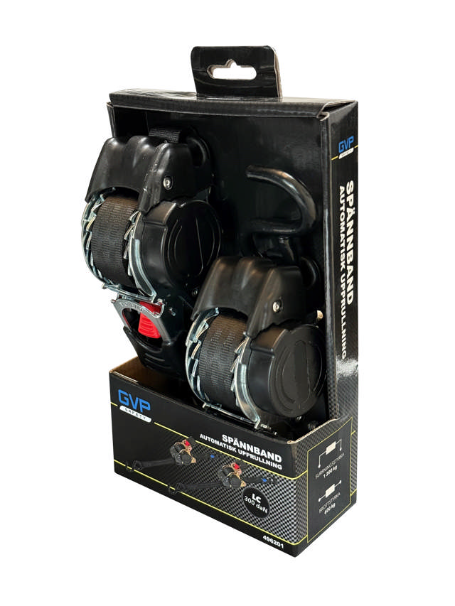 SPÄNNBAND ROLL UP LC300 25mm x 3.0 m