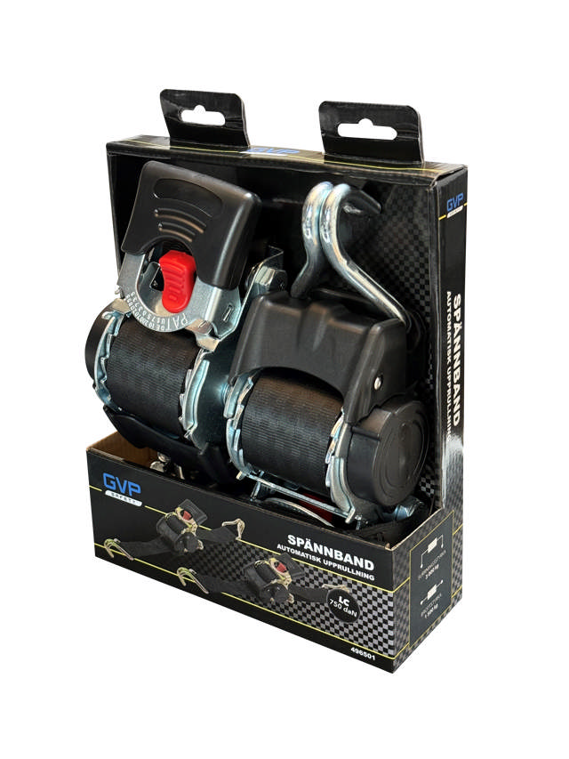 SPÄNNBAND ROLL UP LC 750, 50 mm x 3 m