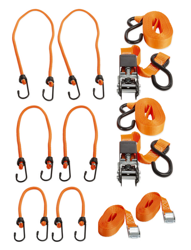 LASTSÄKRINGSKIT, 2xSPÄNNBAND, 2xSPÄNNREM