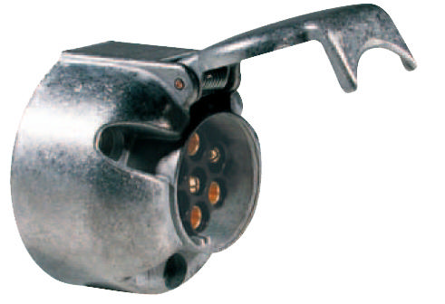 KONTAKTDOSA aluminium, 7-polig