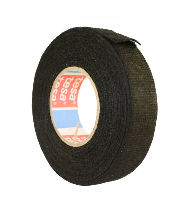 TESA VÄVTAPE 19mm SVART