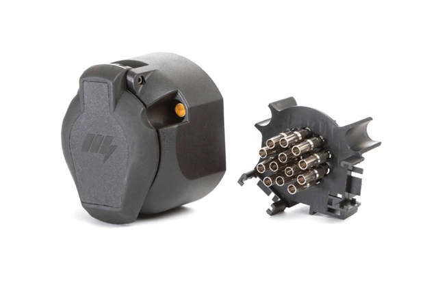 KONTAKTUTTAG 12V 13 POLIG