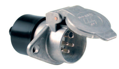 KONTAKTDOSA ALU 7 POL 24V