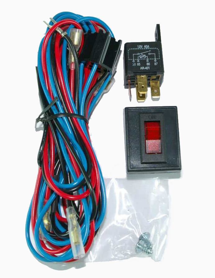 AUXILIARY LIGHT WIRING 2 AUXILIARY LIGHTS COMPLETE