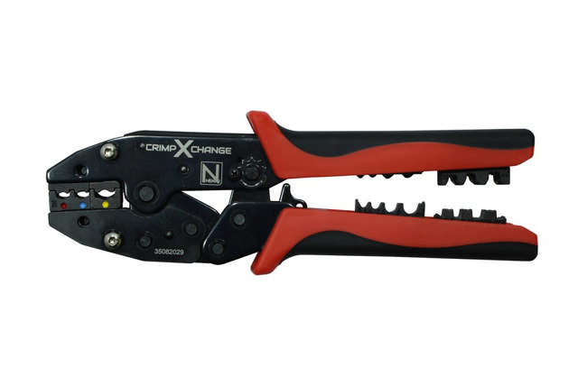 PRESS TOOLS ELECTRIC, 3 JAWS, INSULATED, FERRULES & NON-INSULATED