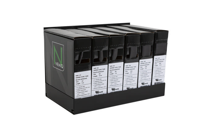 Assortment of Heat Shrink Tubing Boxes